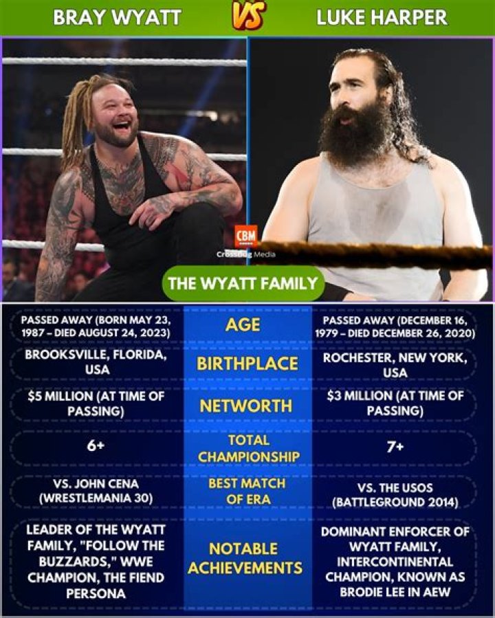 Bray Wyatt's Notable Achievements In The Wrestling Realm