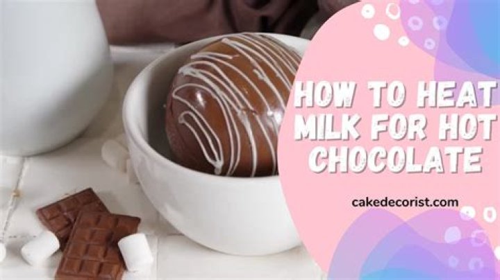Can You Microwave Milk For Hot Chocolate: A Quick And Easy Guide