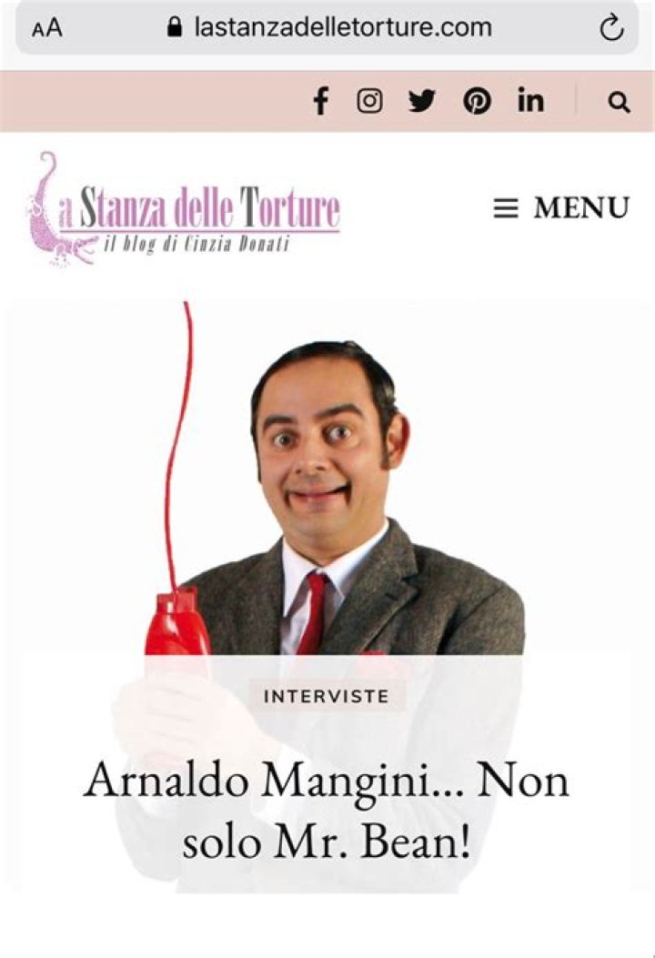 Is Arnaldo Mangini The Real Mr. Bean? Find Out Here