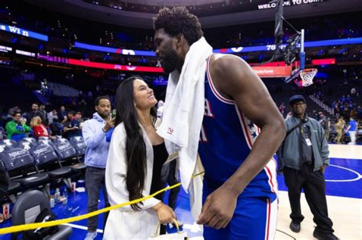 NBA Power Couple: Embracing Love And Success - Joel Embiid And Anne De Paula