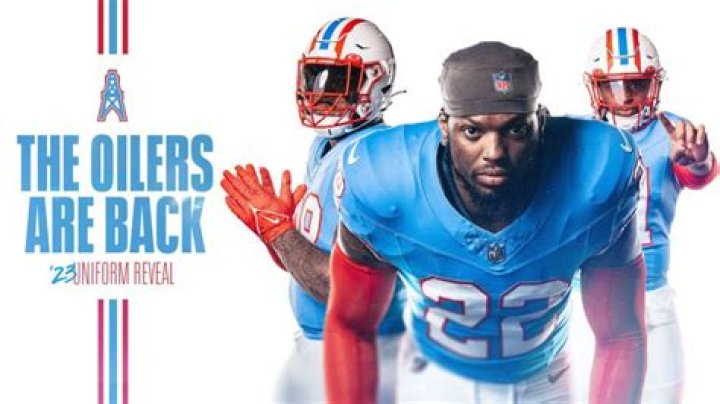 Relive The Glory Days With Our Houston Oilers Throwback Jersey