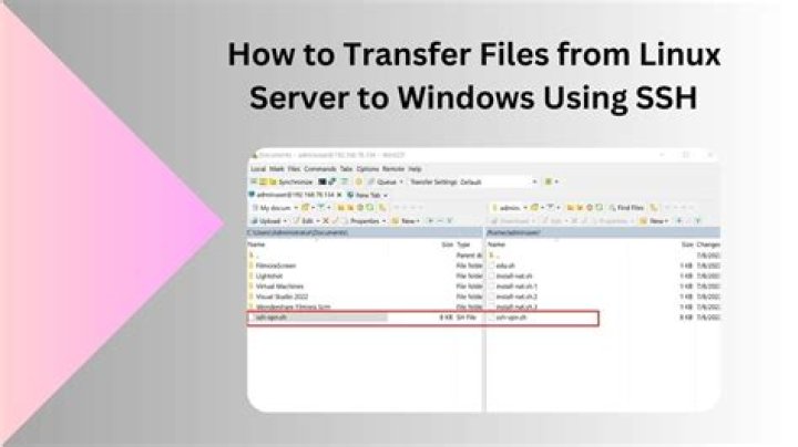 Seamlessly Transfer Files Between Linux And Windows With SCP