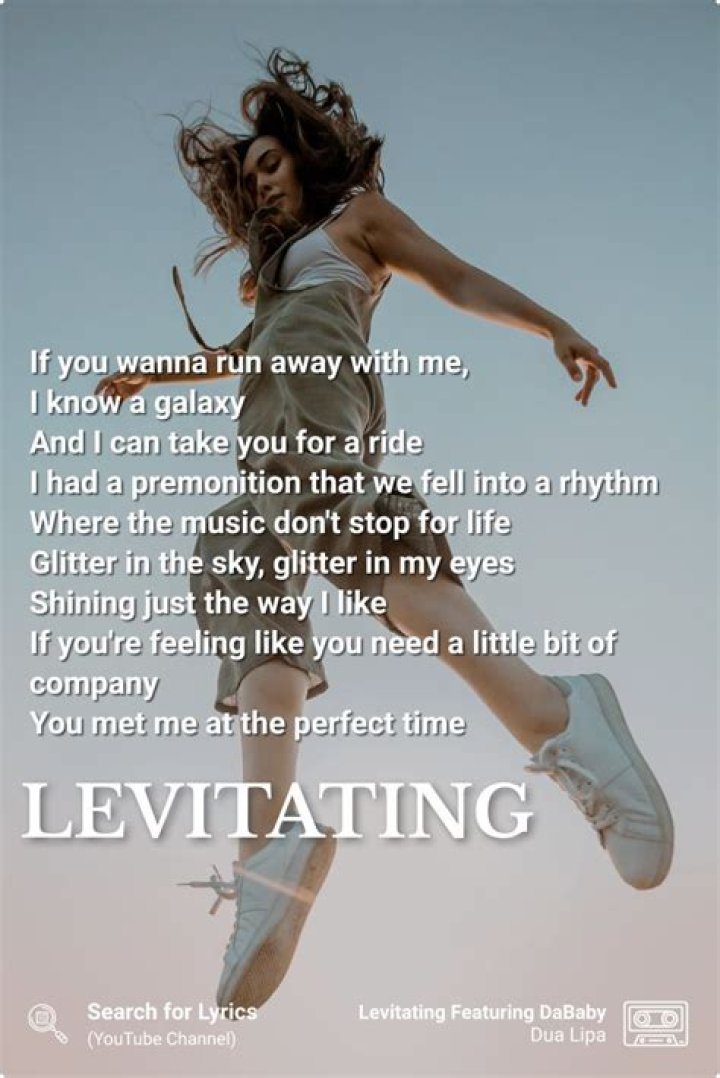 Stunning Levitating Lyrics: A Musical Experience Like No Other