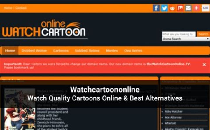 Unlimited Free Cartoons At Thewatchcartoononline.tv