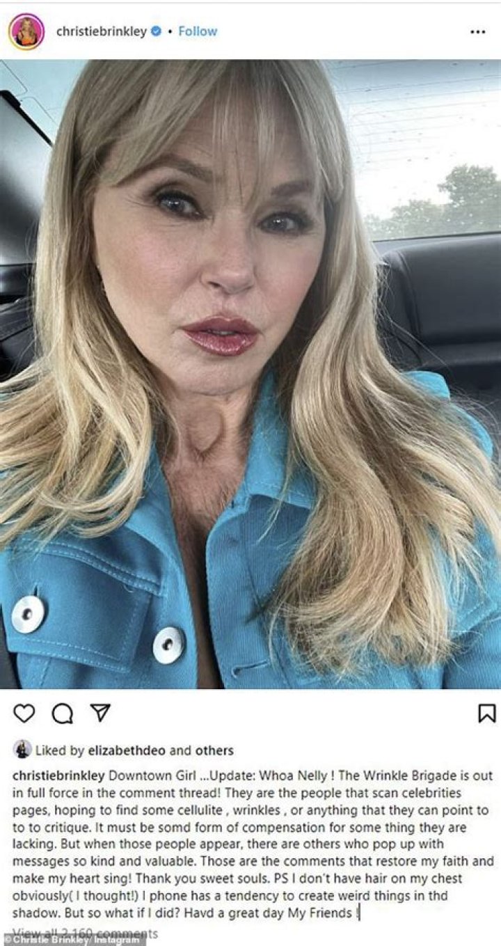 Youthful Christie Brinkley: A Timeless Beauty
